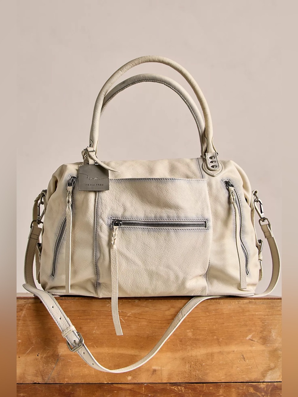 Free People - We The Free Emerson Tote Bag,
Color: Salt